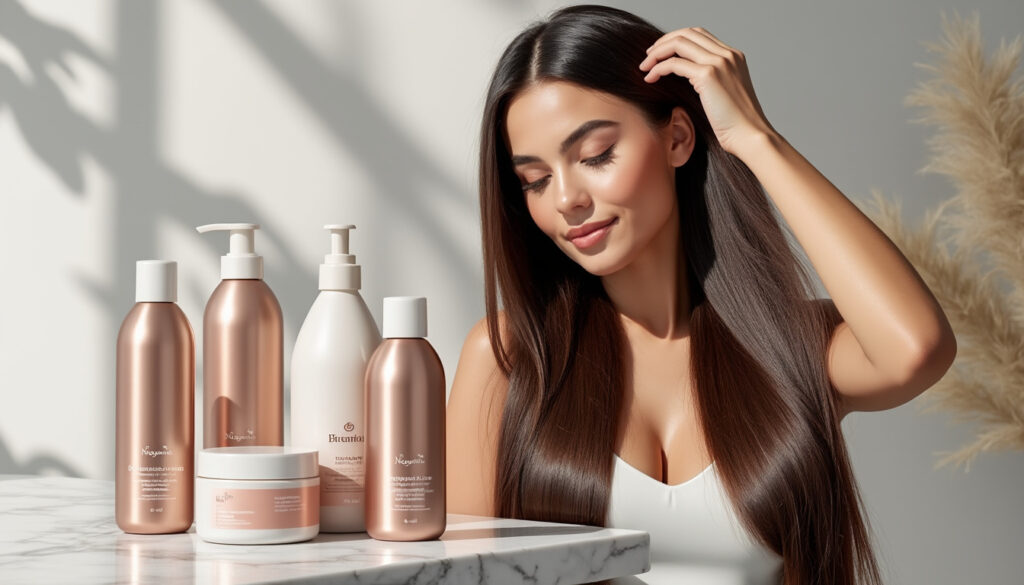 découvrez nos produits professionnels pour un lissage brésilien efficace, offrant des cheveux lisses, brillants et parfaitement soignés.