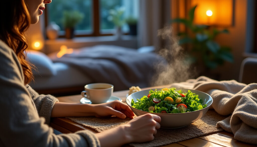 découvrez les bienfaits de la mâche le soir pour une digestion légère et un sommeil réparateur. profitez d'une routine saine et naturelle pour améliorer votre bien-être nocturne.