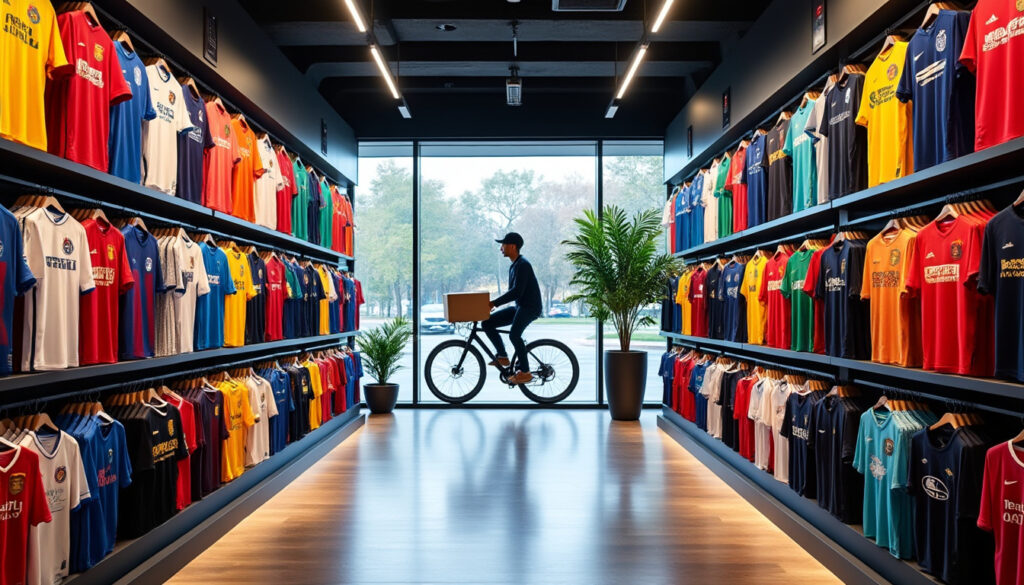 découvrez notre large choix de maillots de foot pas cher avec une livraison rapide. trouvez votre équipe préférée à petit prix dès maintenant !