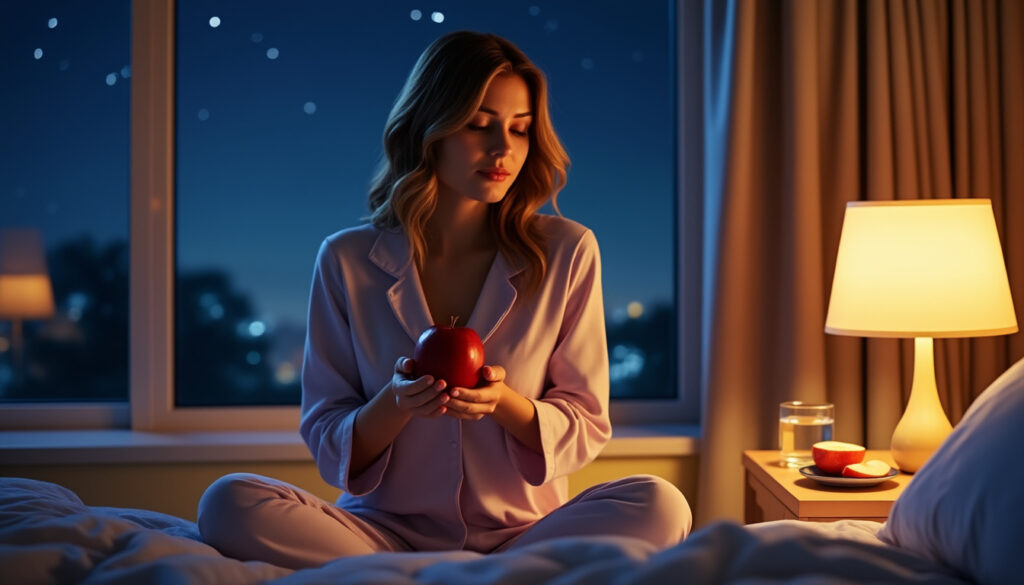 découvrez les bienfaits et inconvénients de manger une pomme avant de dormir pour améliorer votre sommeil et votre santé. conseils et recommandations pratiques.