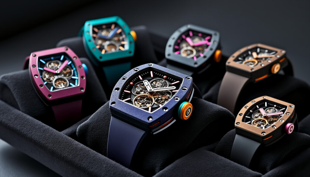 découvrez la collection exclusive des montres richard mille, alliant design innovant, matériaux de haute technologie et prix de luxe. explorez nos modèles uniques et laissez-vous séduire par l'élégance et la performance.