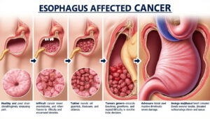 découvrez les symptômes du cancer de l'œsophage, son évolution et les signes avancés à reconnaître pour une prise en charge rapide et efficace.