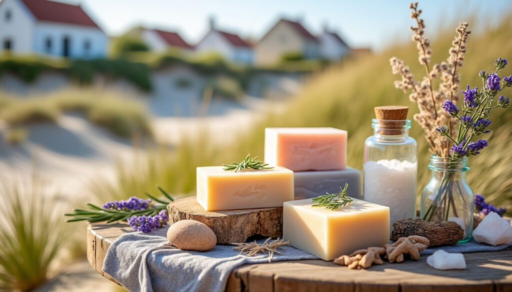 découvrez nos savons artisanaux fabriqués sur l’île de ré, des cosmétiques naturels et bio pour une peau douce et respectueuse de l’environnement.