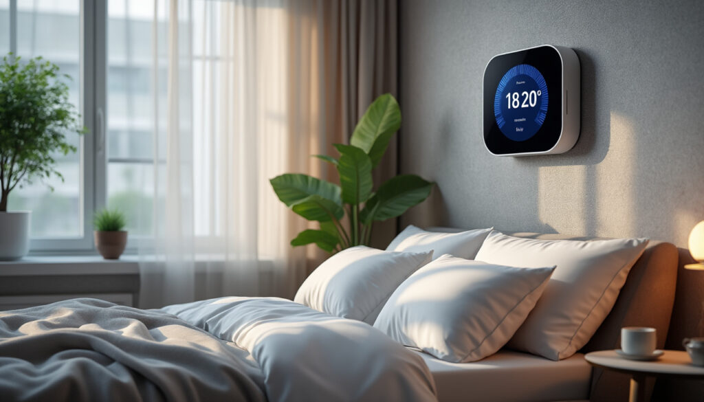 découvrez la température idéale pour dormir et apprenez à bien régler votre chambre afin d'améliorer la qualité de votre sommeil et votre confort nocturne.