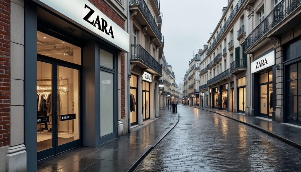 découvrez quelles villes françaises sont concernées par la fermeture des magasins zara et les raisons derrière cette décision.