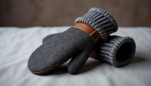 découvrez nos mitaines homme en laine et cuir : confortables, chaudes et stylées, elles vous accompagnent tout l’hiver.